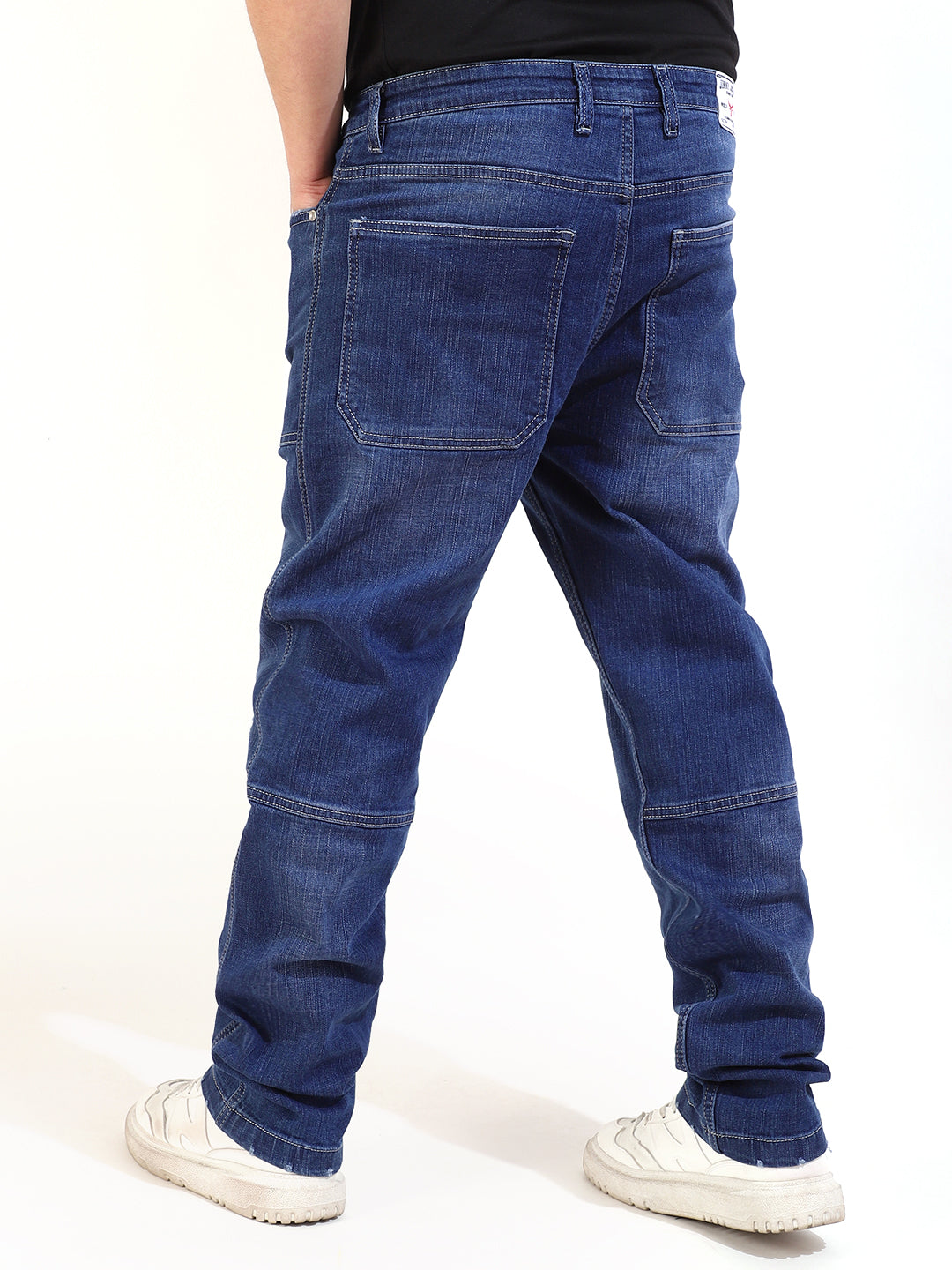 Buy Kookie Kids Full Length Cotton Lycra Denim Jeans with Pockets Fish  Embroidery Blue for Boys (12-18Months) Online in India, Shop at  FirstCry.com - 14178421